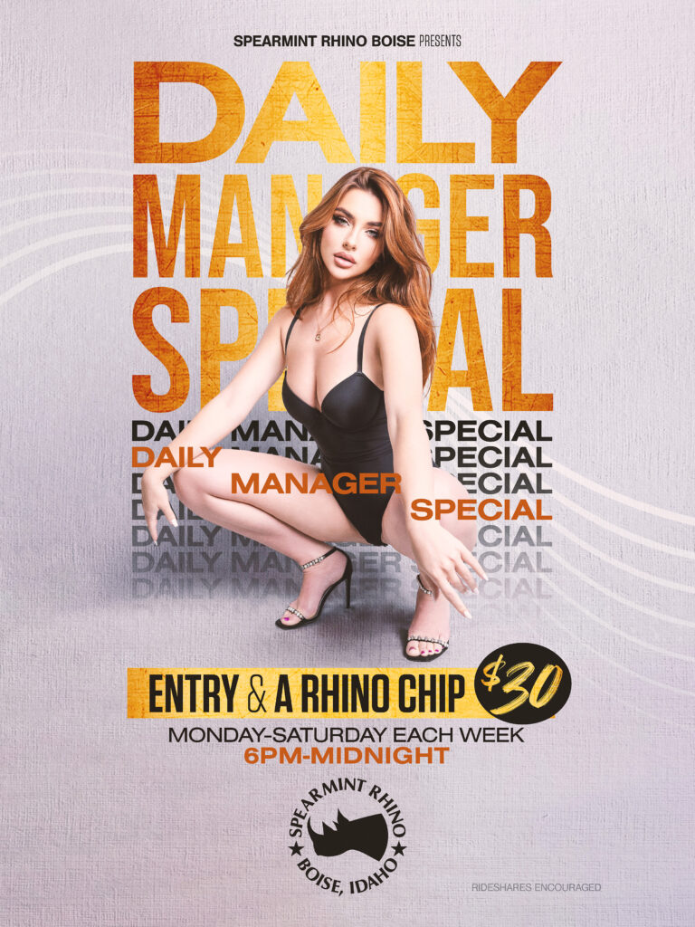 SR Boise Manager Daily Special